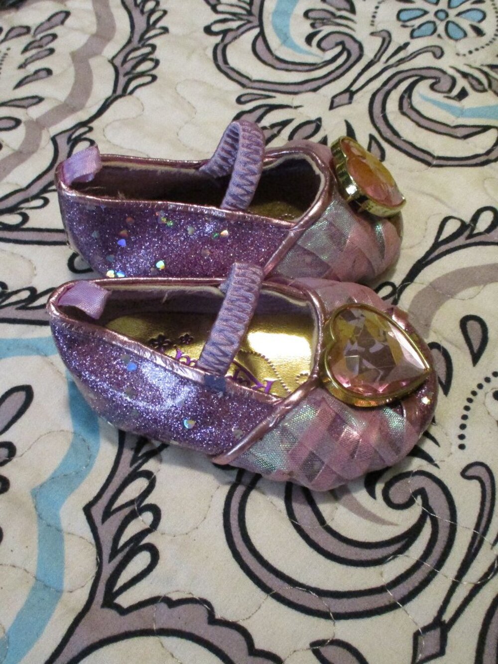 Rapunzel baby costume shoes 0-6 months